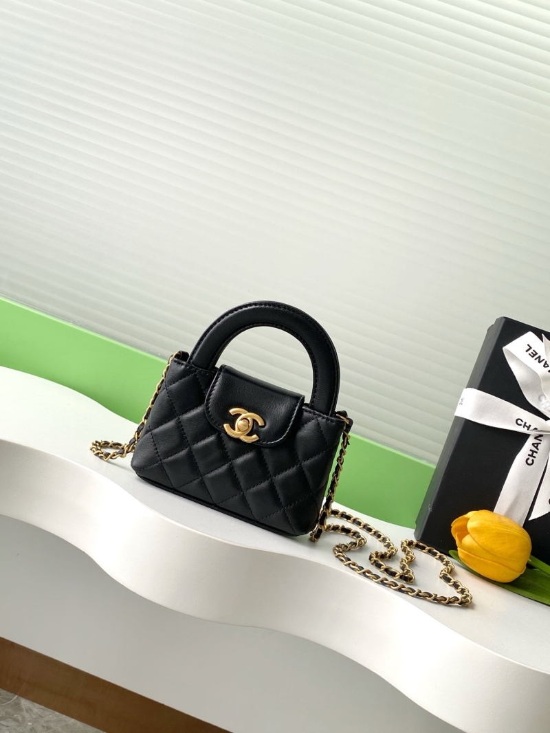 Ch**el top handle bags